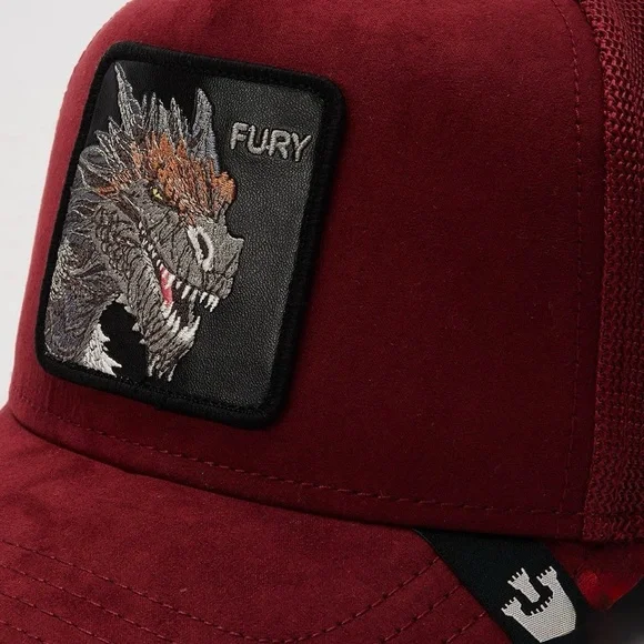 Goorin Bros THE SUEDE RED DRAGONFURY SnapBack Hat/CapNWT AWESOME
